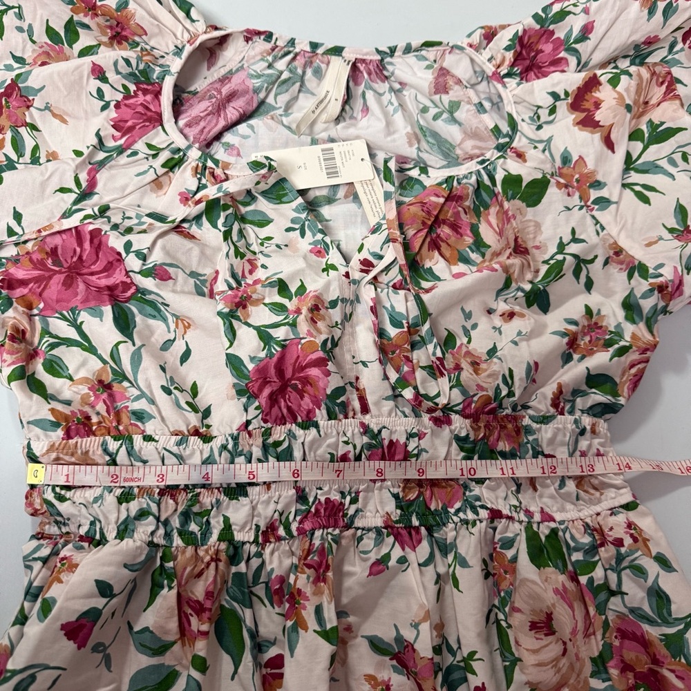 Anthropologie Somerset Dress floral The Puff sleeves edition new with tag small - Picture 8 of 10